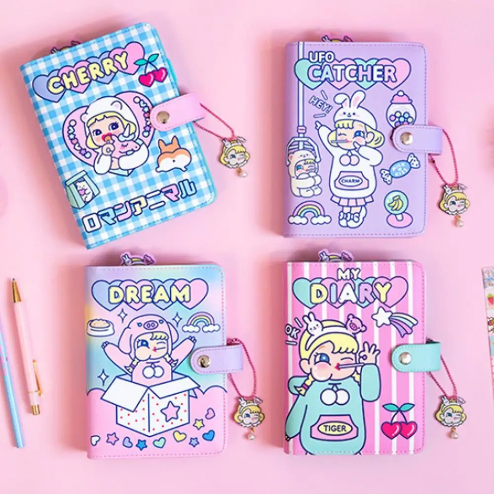 Kawaii Сделай Сам записная книжка A6 корейский дневник на спирали органайзер для
