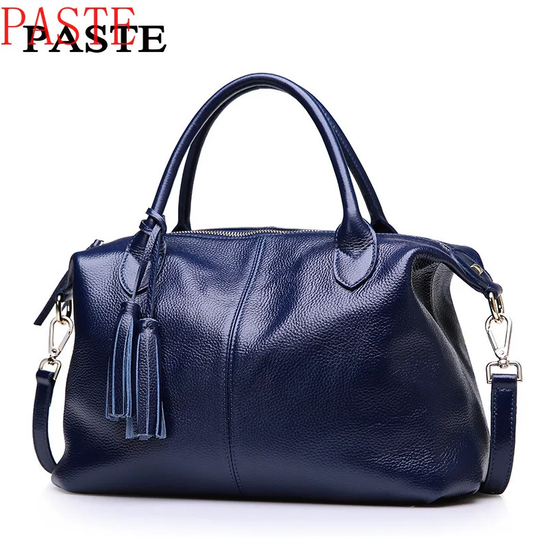 New 2017 Women leather Shoulder Bag Shell Bags Casual Handbags small messenger bag fashion 100% genuine leather free shipping