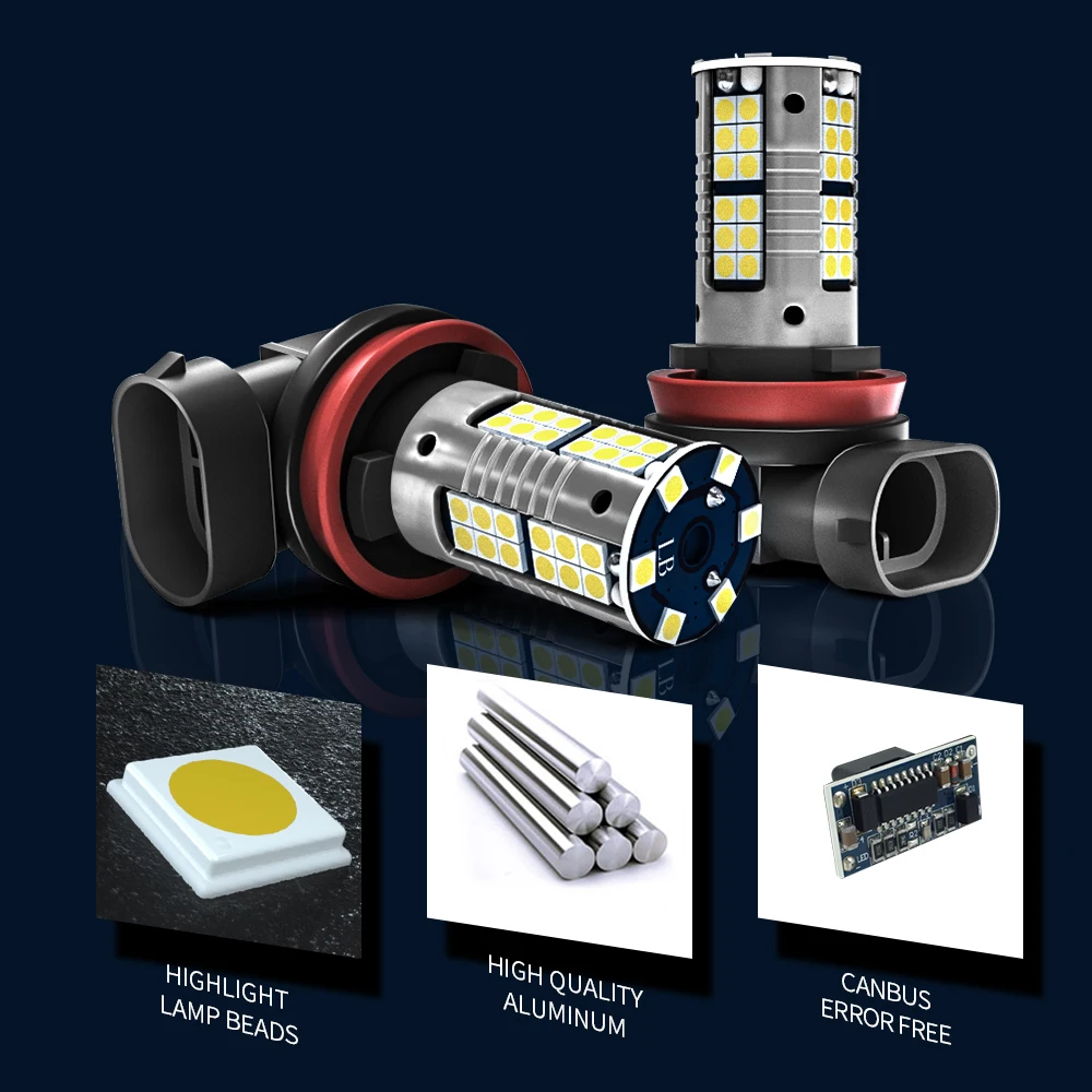 Светодиодная лампа Canbus H11 H16 для противотумансветильник Lexus RX400H RX350 RX450H GX460 HS250H CT200H