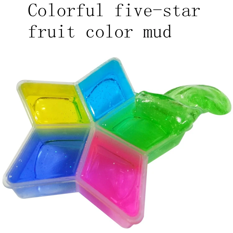 Нетоксичная глина для выдувания пузырьков кристальная может рисовать слайм