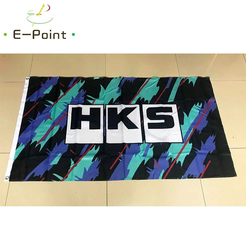 HKS флаг 2 фута* 3 фута(60*90 см) 3 фута* 5 футов(90*150 см) размер рождественские украшения для домашнего флага баннер подарки