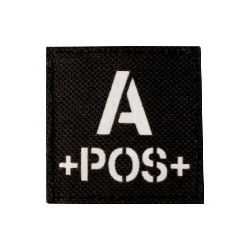 Крови Тип отражающей ИК-патч нарукавная нашивка первой помощи спасение