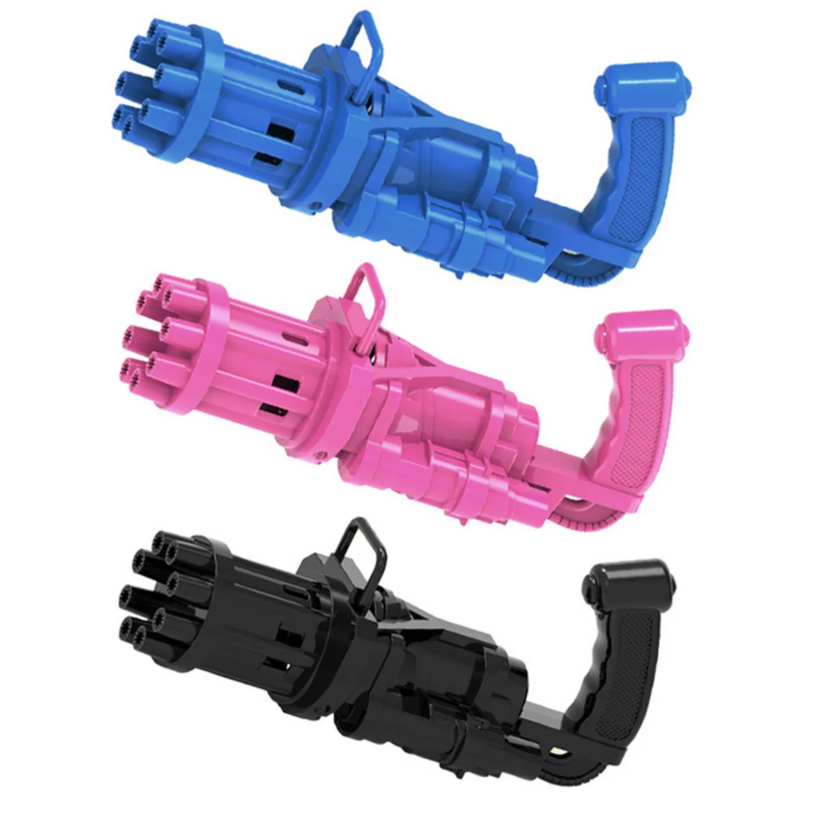 

Kids Automatic Gatling Bubble Gun Toys Summer Soap Water Bubble Machine 2-in-1 Electric Bubble Machine For Children Gift Toys