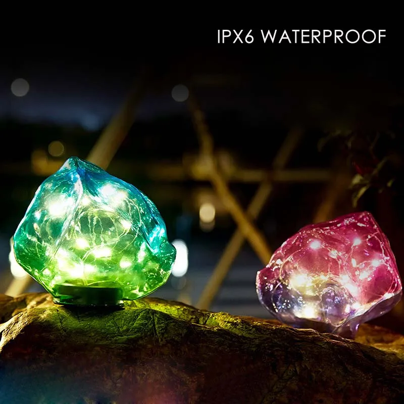 Солнечные наружные Ландшафтные декоративные светильники для дома креативные