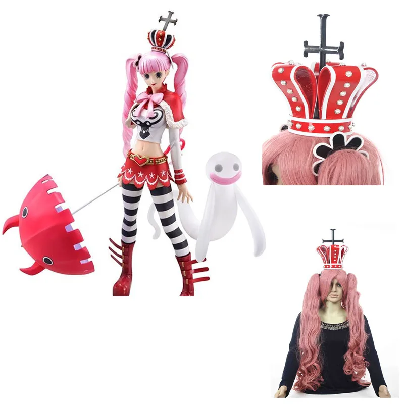 

Аниме Косплей One Piece Perona Хэллоуин косплей Корона призрак принцесса Perona Косплей Хэллоуин
