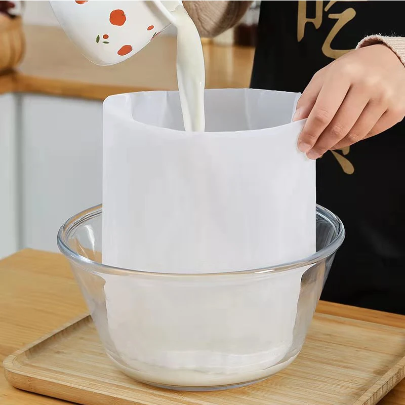 Cheese Kvass Nylon Filter Bag Net Tea Coffee Yogurt Filter Nets Nylon Filter Bags Reusable Kitchen Strainer 100/200/300 Mesh