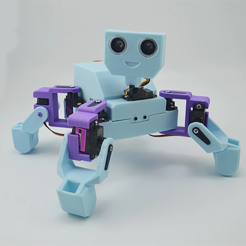 Graphical Programming Quadruped Spider Robot for Arduino Programming And Android App Programming Beginner Project