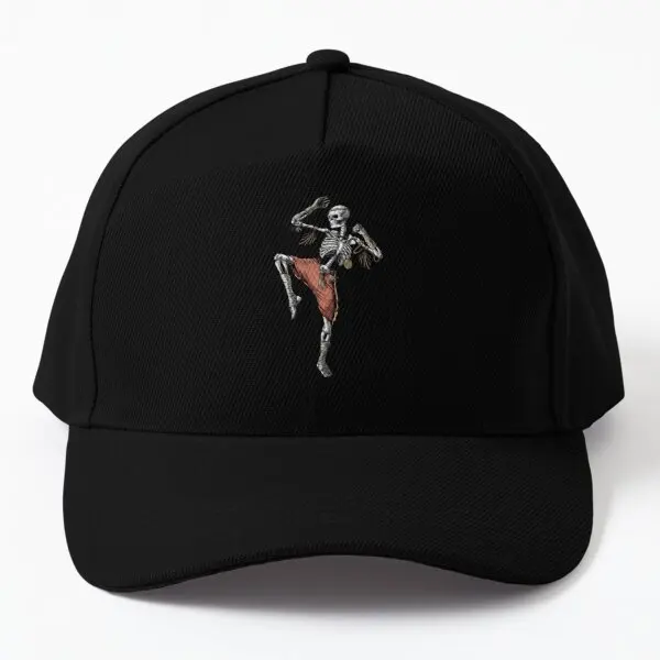 

Skeleton Muay Thai Fighter Baseball Cap Hat Printed Hip Hop Summer Black Women Mens Snapback Fish Czapka Bonnet Spring Sport