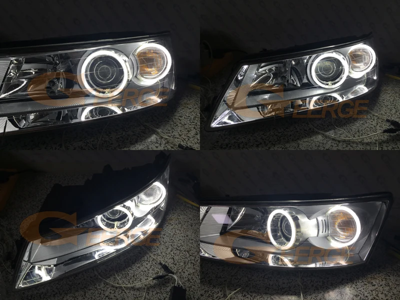 Для Hyundai Sonata NF Pre facelift 2005 2006 2007 отличный ультра яркий CCFL ангельские глазки Halo