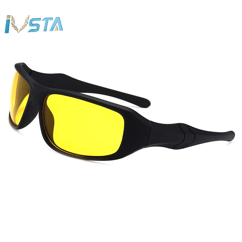 IVSTA солнцезащитные очки больших размеров d желтые ночного видения мужские в стиле