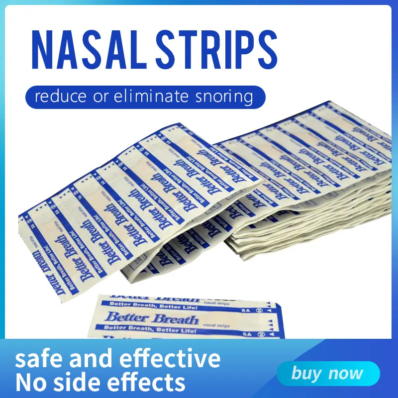 2000 pcs Better Breath Nasal Strips Good Sleeping Anti Snoring Nasal Patch Stop Snoring Strips Easier Health Care Product
