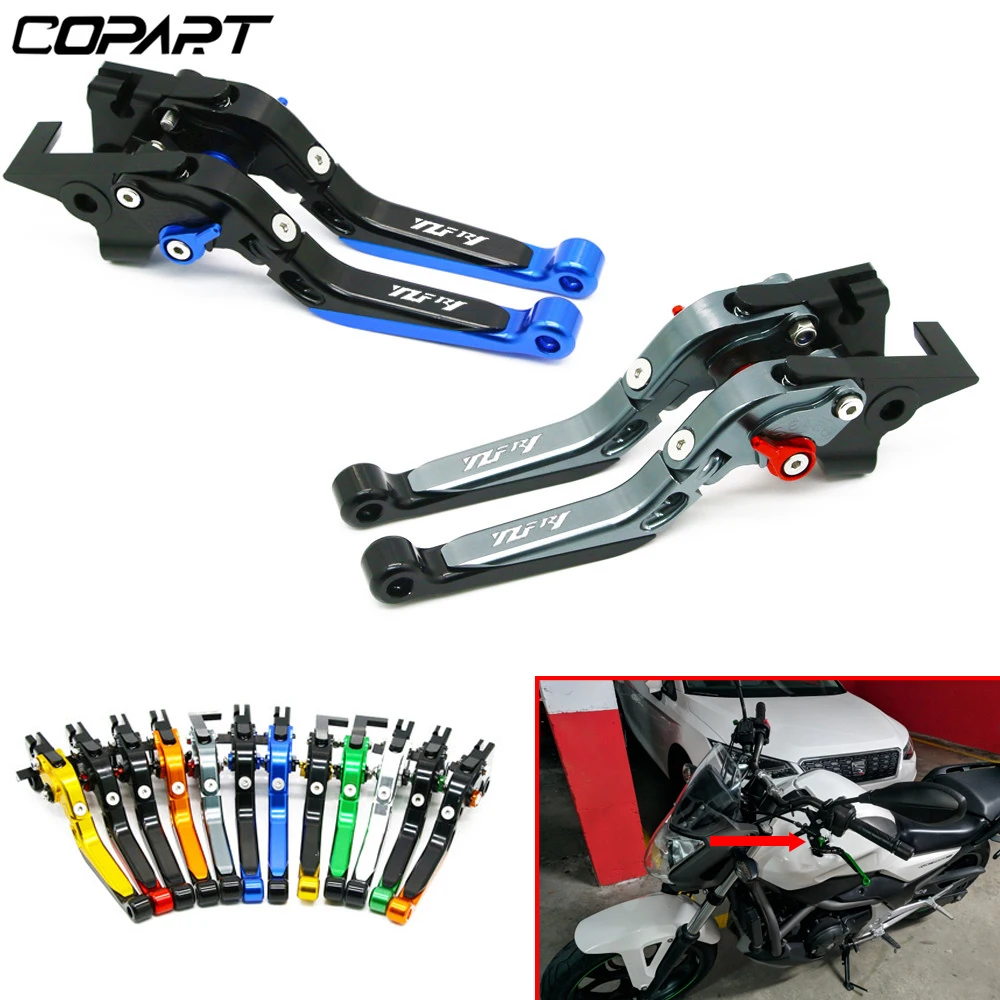 12 Colors CNC Aluminum Adjustable Folding Motorcycle Brake Clutch Levers For Yamaha YZF R1 YZFR1 YZF-R1 2004 2005 2006 2007 2008