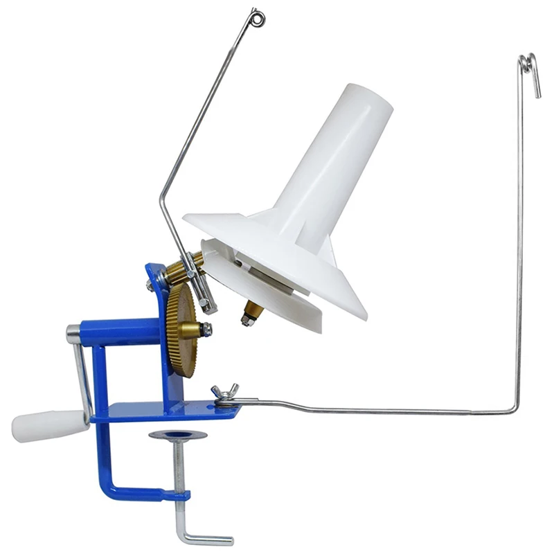 

Hand Operated Rotating Wool Yarn Ball Iron Winding Machine Winder In Box Size Hand-Operated Yarn Ball Winder