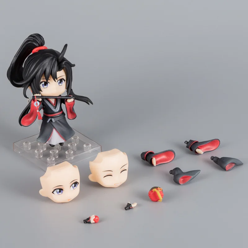 11 см mo dao zu shi фигурка игрушка Wei WuXian & Lan WangJi ПВХ Коллекционная модель милые игрушки