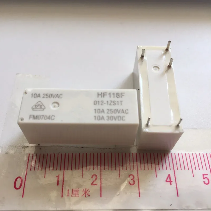 10 шт./лот HF118F 012-1ZS1T HF118F012 012-1ZS1 HF118F-012-1ZS1T 5 реле | Электронные компоненты и