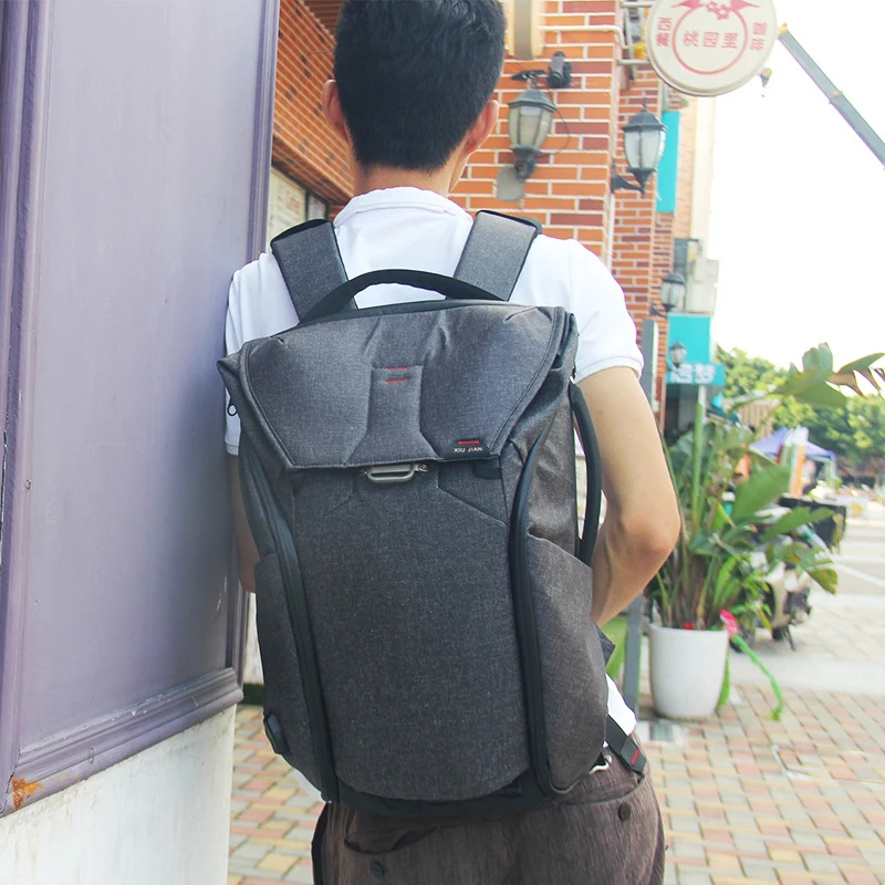 photography large capacity camera waterproof shockproof backpack nylon men women travel bag fit 15inch laptop dslr casual case free global shipping