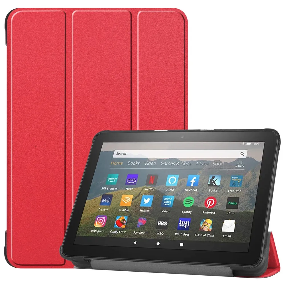 Для всех Новинка Kindle Fire HD 8/HD 8 плюс 10th Gen 2020 ультра тонкий Защитный чехол Чехол
