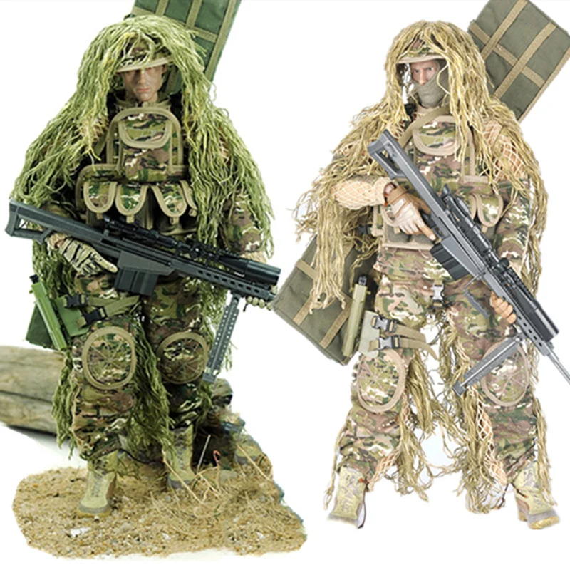 Масштаб 1/6 армейский военный гибкий снайперский солдат экшн фигурки Набор Кукол