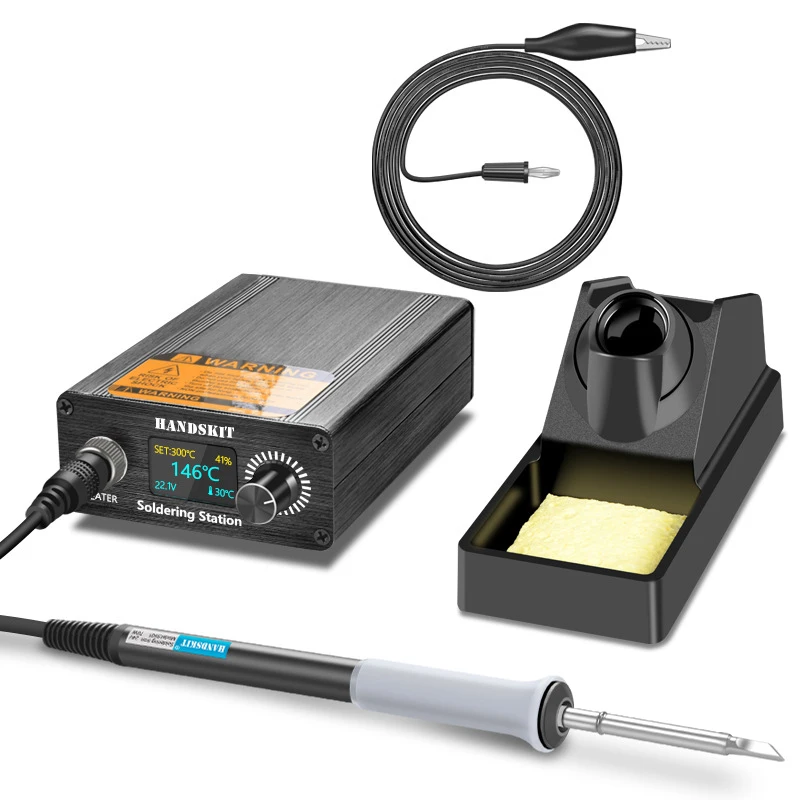 Новая электронная паяльная станция с OLED-экраном цифровой контроллер паяльник