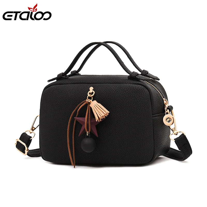 Женская сумка из искусственной кожи Милая Мини сумка-мессенджер сумки через