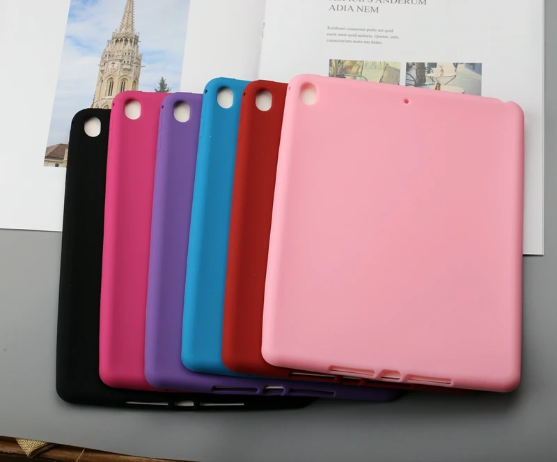 Мягкие прозрачные силиконовые резиновые ТПУ чехол гелевый Чехол для iPad Air 2
