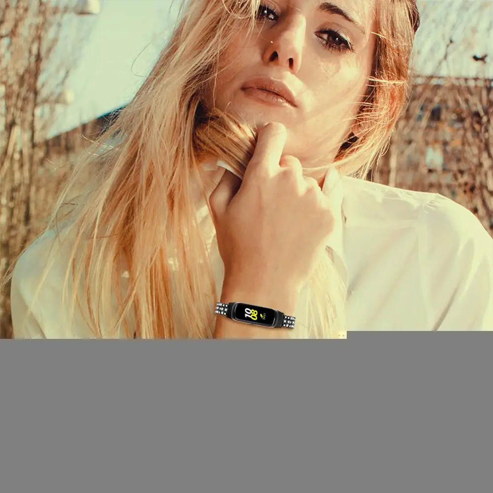 Роскошные часы из нержавеющей стали со стразами ремешок Блестящий Алмазный