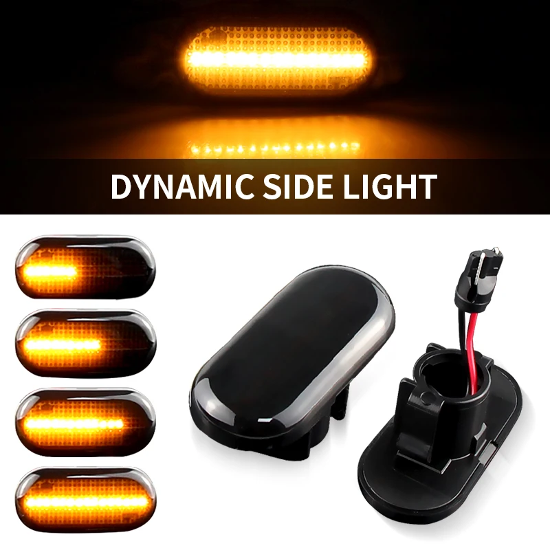 

Led Dynamic Side Marker Turn Signal Lights For Dacia Duster Dokker Lodgy Renault Megane 1 Clio1 2 KANGOO ESPACE Smart Fortwo 453