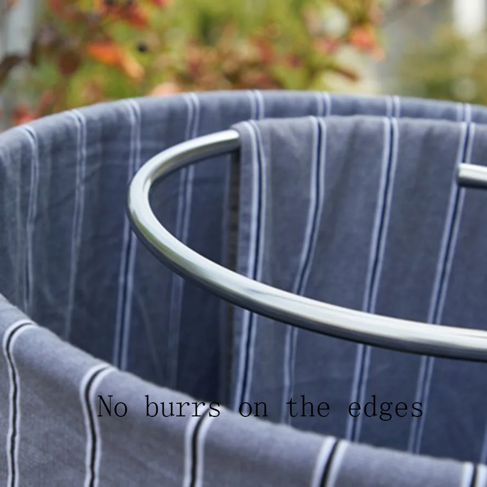 Сушилка из нержавеющей стали круглая Бытовая Полка для сушки простыней спирали