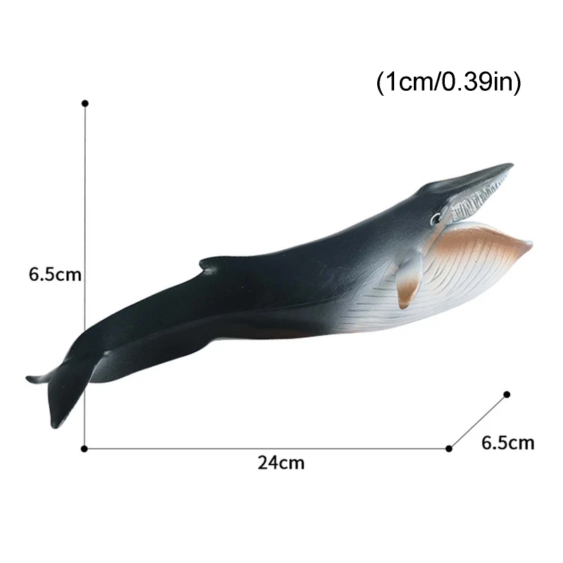 

Kids Educational Gifts Simulation Sea Life Whale Model Collection Toys Realistic Ocean Animal Action Figure