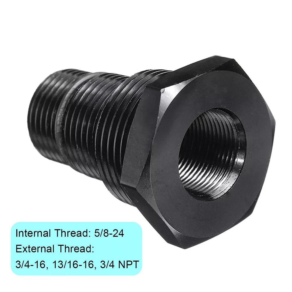 

Automobile Engine Oil Filter Aluminum Alloy Oil Filter Adapter 1/2"-28 Or 5/8"-24 Turn 3/4"-16 13/16"-16 3/4NPT Threaded Joint
