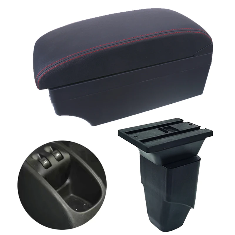 

Подлокотник для PEUGEOT 206, интерьерный подлокотник для PEUGEOT, автомобильные аксессуары, легкая установка с USB, светодиодная коробка 2017