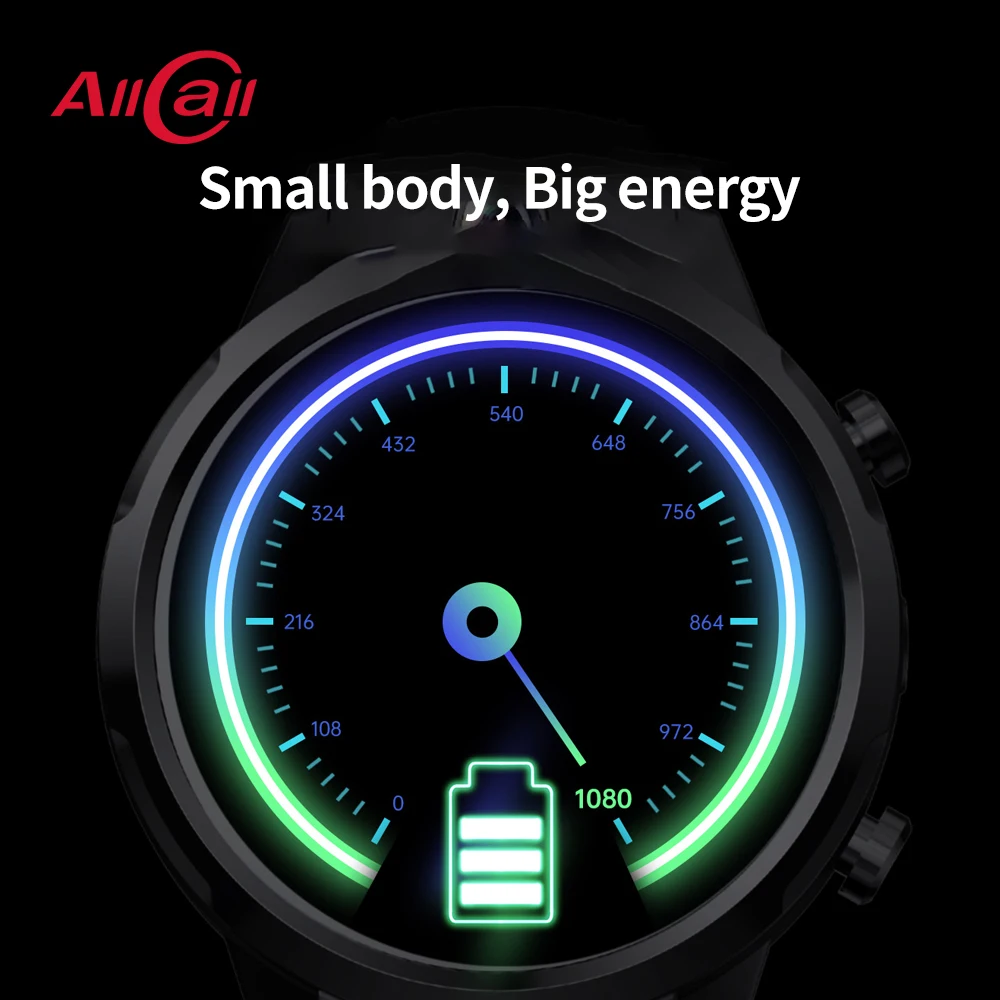 

Allcall Awatch GT2 1.6" 4G 3GB 32GB Smart Watch Men Face ID GPS Camera Waterproof 1080mAh Heart Rate Android Smartwatch Phone