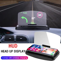 newest head up display obd car electronics hud display car speedometers overspeed warning obd2gps dual mode gps speedometer