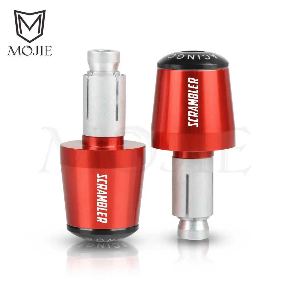 7/8&quot 22MM Vibration Damper Weight Handlebar Grips For DUCATI SCRAMBLER 1100SPECIAL 2018-2019 Hand Bar Ends CNC Accessories moto |