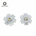 Светодиодный чип высокой мощности, 1-5 шт., XML XM-L 5050, RGBW 6-10 Вт, SMD5050, 4 чипа с белой печатной платой 20 мм для замены сценического освещения Cree