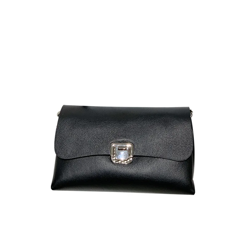 

2021 new style small square bag trendy fashion casual all-match buckle leather ladies shoulder messenger bag