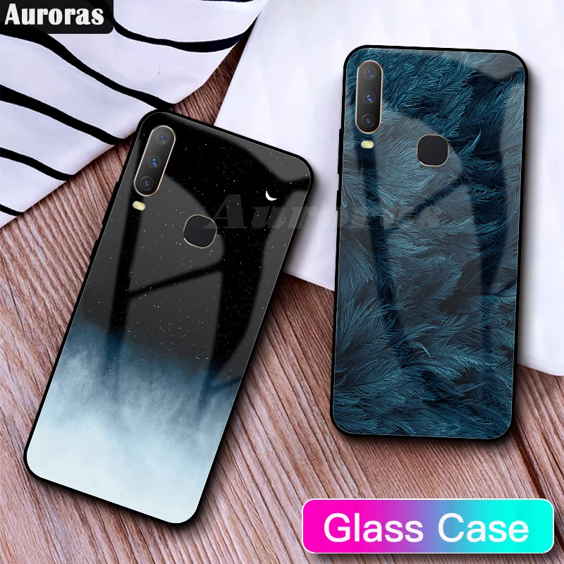 Чехол Auroras для VIVO Y12 чехол с полным покрытием из закаленного стекла изображением