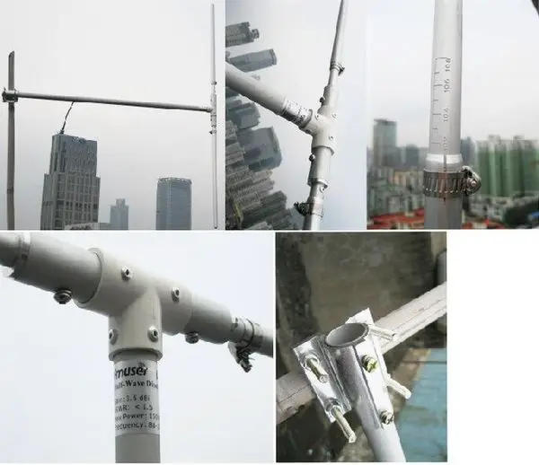 Оптовая продажа 2 * шт DP100 Dipole DIY FM радио антенна дизайн для самодельного Антенны