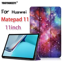 new case for huawei matepad 11 10 95 inch 2021 tablet shell stand cover strong magnetic adsorption case for matepad 11 coque