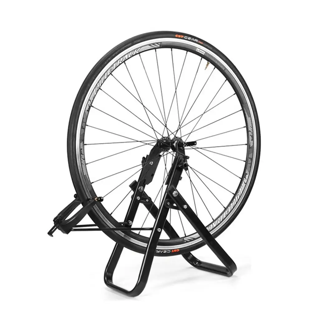 

Стол для ремонта велосипеда, складной Прочный инструмент для ремонта велосипедных шин, инструмент для калибровки фиксации колес, аксессуар...