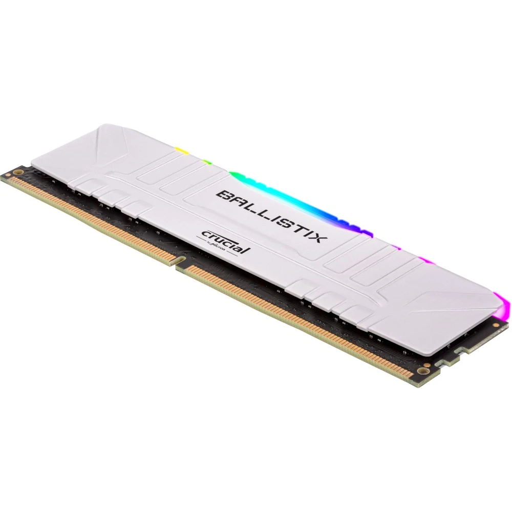 Модуль памяти CRUCIAL DDR4 3000MT/s CL15 DIMM 288pin RGB небуферизованный белый|Оперативная память|