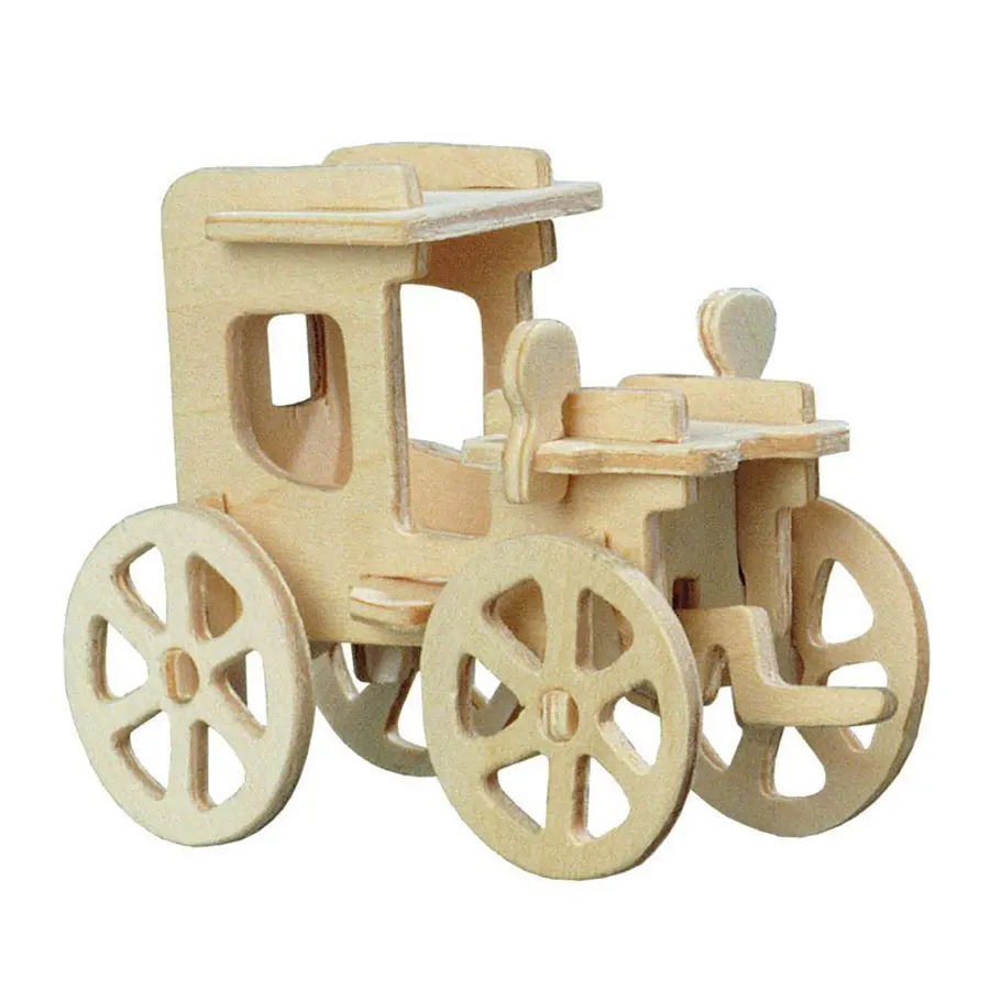 Деревянные ретро классические автомобили Строительные блоки модель автомобиля