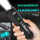 Портативный мощсветильник онарик с перезаряжаемым зумом светильник тический фонарь с высоким лучом, уличсветильник фонарь для кемпинга, сисветильник светодиодный фонарь