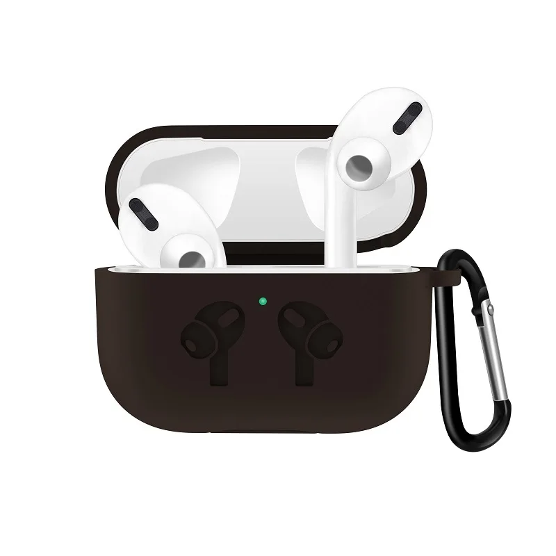 Мягкий силиконовый чехол для Apple Airpods Pro 3 сумка Air Pods 2019 Чехол Поддержка