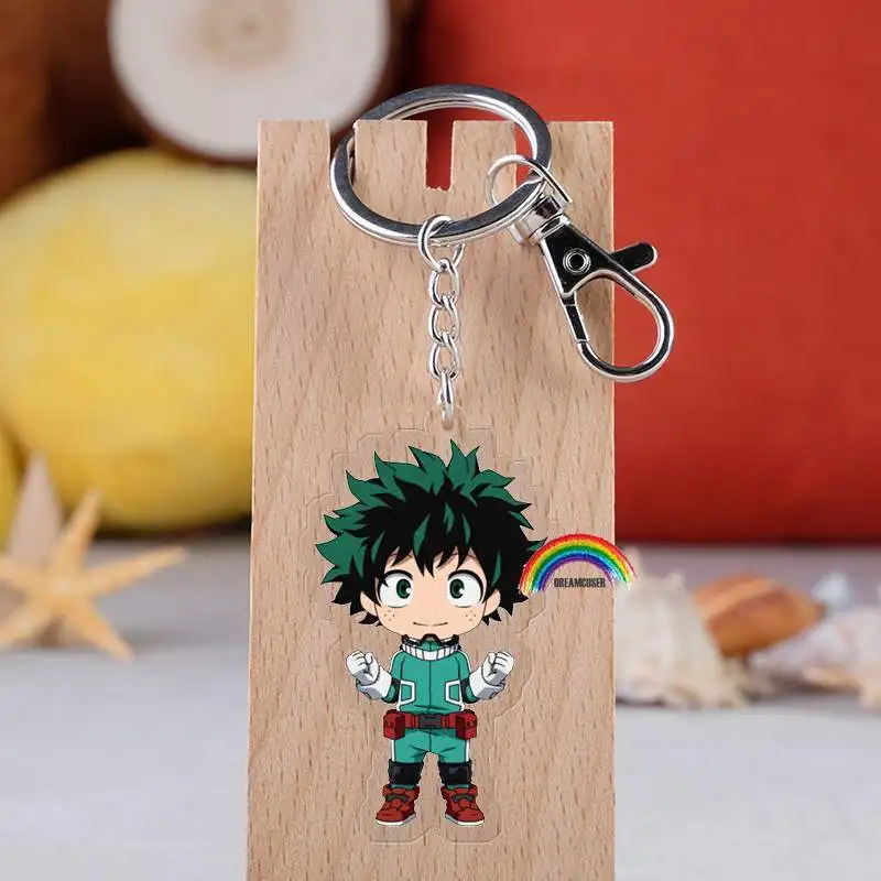 Аниме Мой герой Академия Косплей Prop Аксессуары All Might Midoriya Izuku Todoroki Shoto Bakugou Брелок