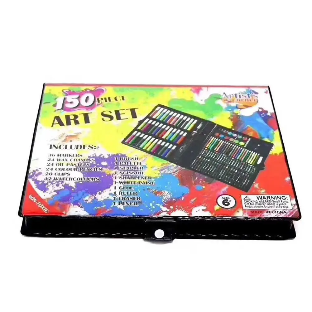 

[ Clerance Sale ] 150Pcs/Set Kids Drawing Painting Watercolor Pen Stationery Set