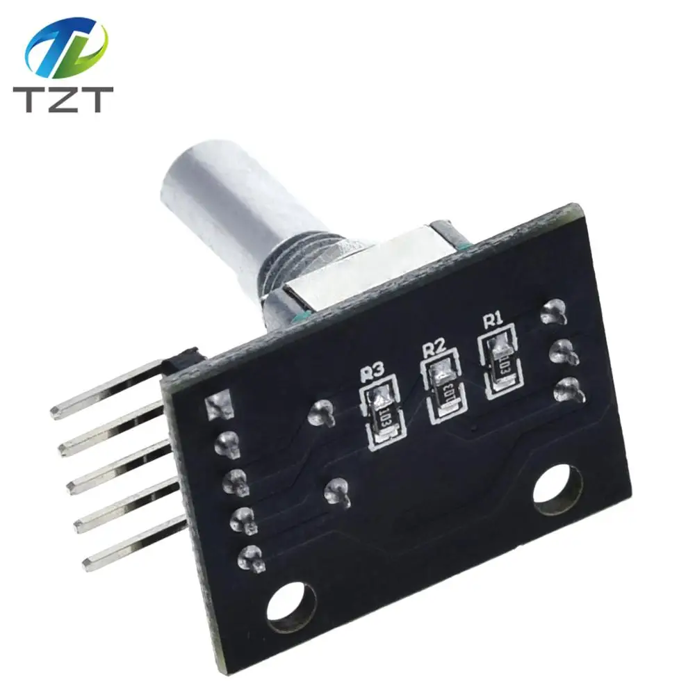 Модуль роторного энкодера TZT разработка датчика кирпича для Arduino KY-040 модуль |