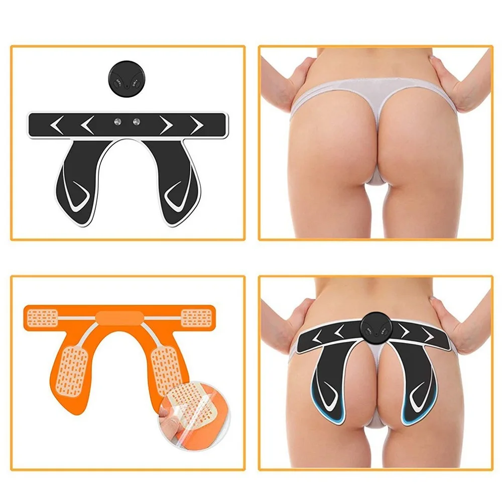 USB Перезаряжаемый EMS тренажер для бедер стимулятор мышц ABS ягодицы тренажерный