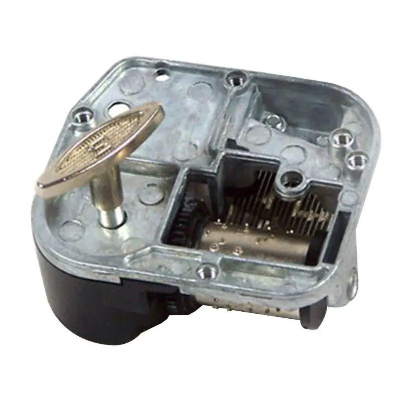 

8 тонов, музыкальная шкатулка, движение механический часовой механизм DIY Windup, поворотный музыкальный подарок P31B