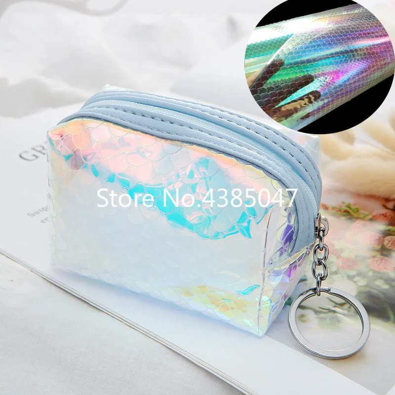 1 Sheet 30*20cm Laser Fish Scales Film Bag Jewelry Accessories Gradient Colorfull Films | Украшения и аксессуары